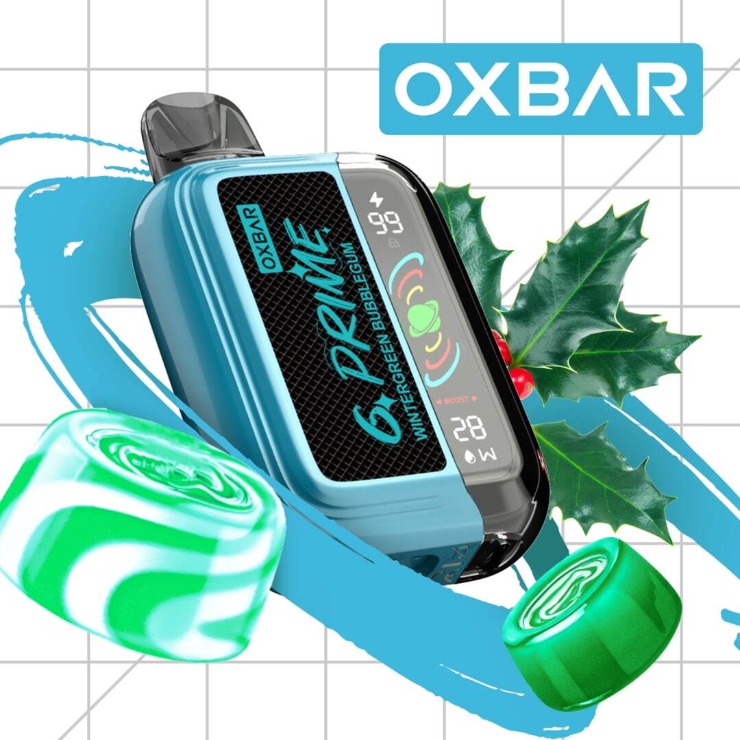 Oxbar G Prime 25K Wintergreen Bubblegum