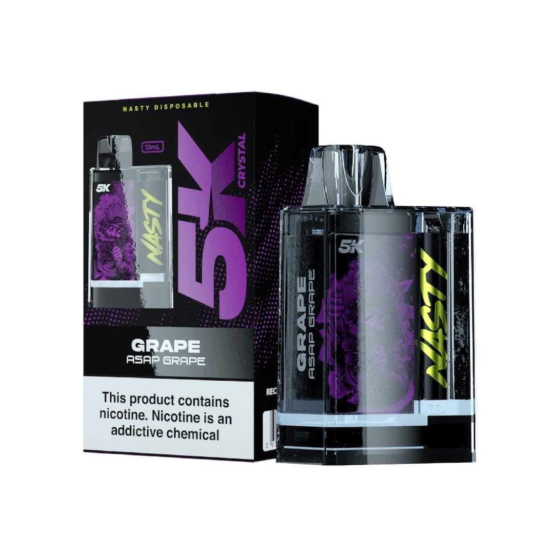 Nasty Fix Go Asap Grape - 5% Nicotine - Vape Outlet South Africa