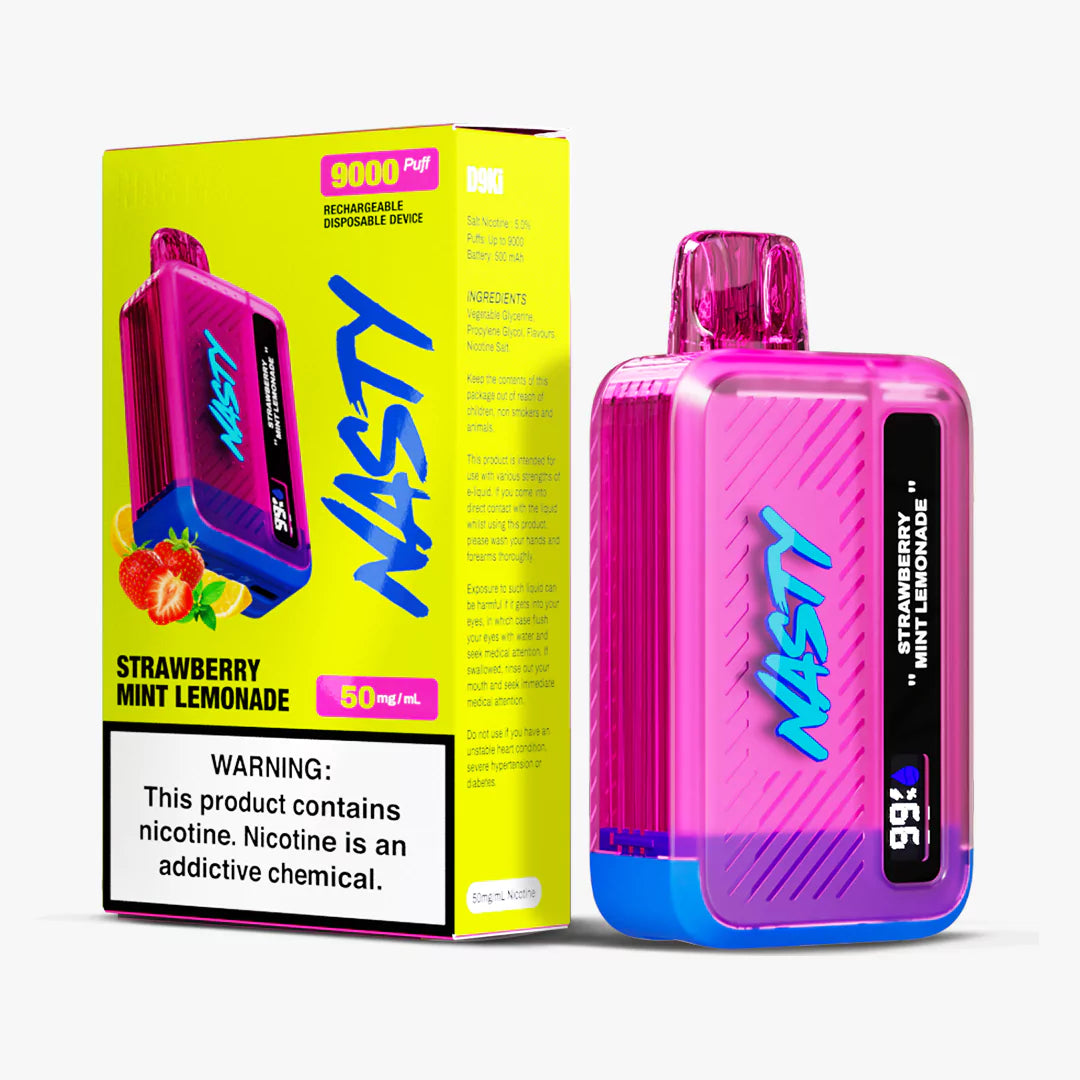 Nasty Bar 9K Strawberry Mint Lemonade