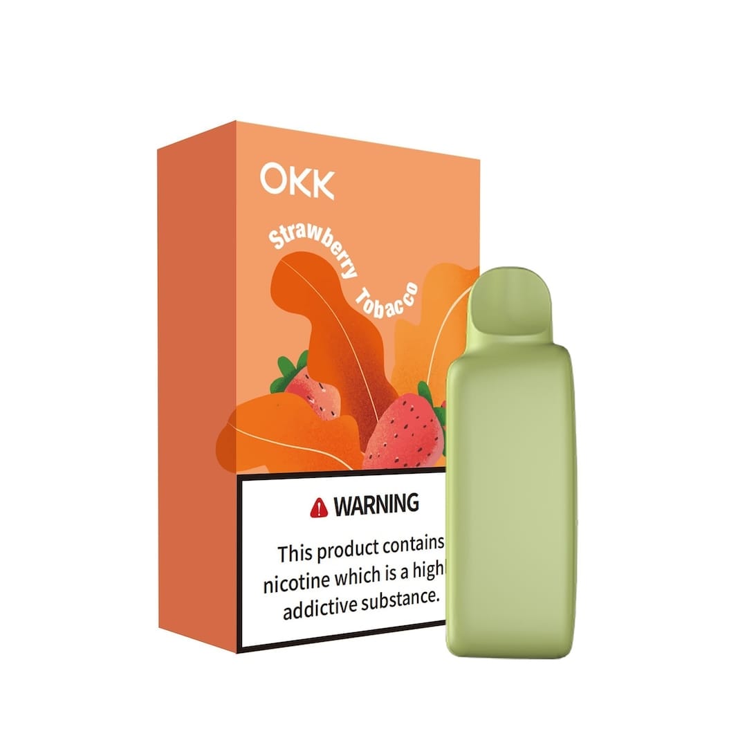 Okk Cross Strawberry Tobacco Pod - 5% Nicotine - Vape Outlet South Africa