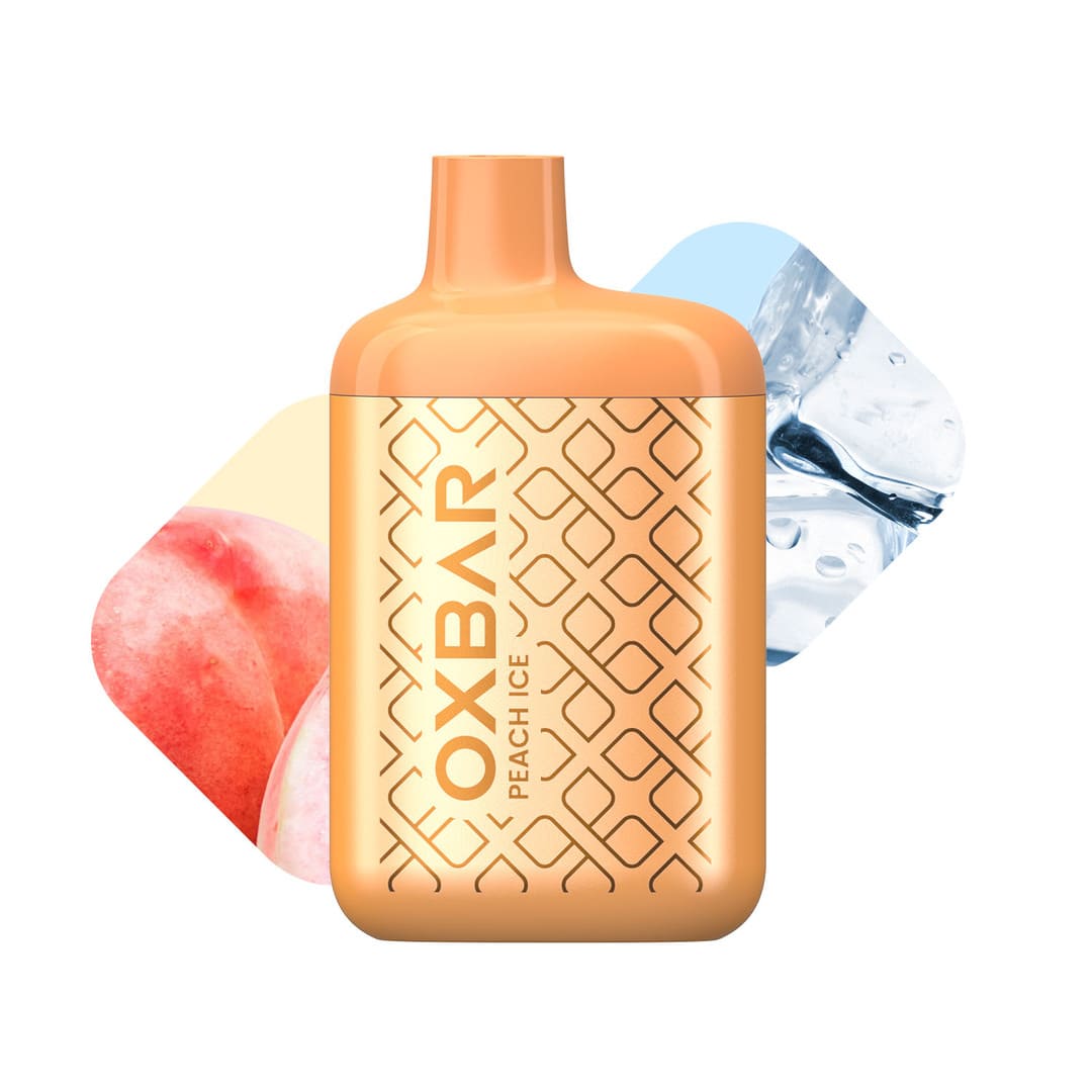 Oxbar Fox 7000 Peach Ice - 5% Nicotine - Vape Outlet South Africa