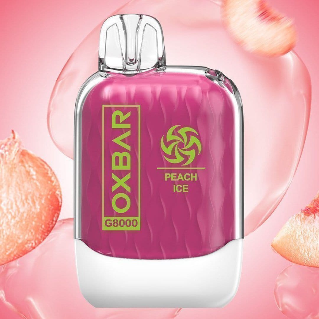 Oxbar G8000 Peach Ice - 5% Nicotine - Vape Outlet South Africa