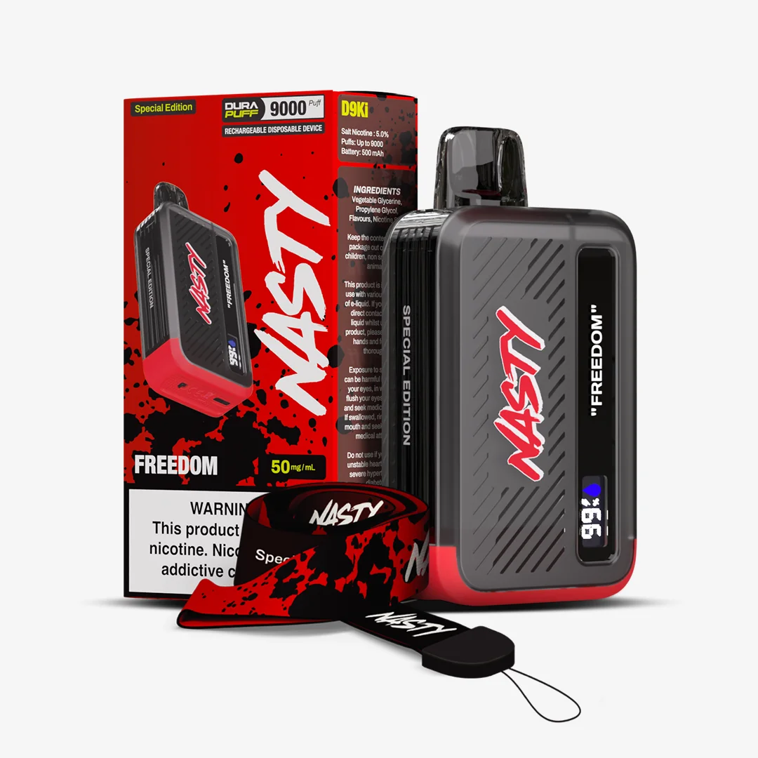 Nasty Bar 9K Cherry Grape Plum ( Freedom )