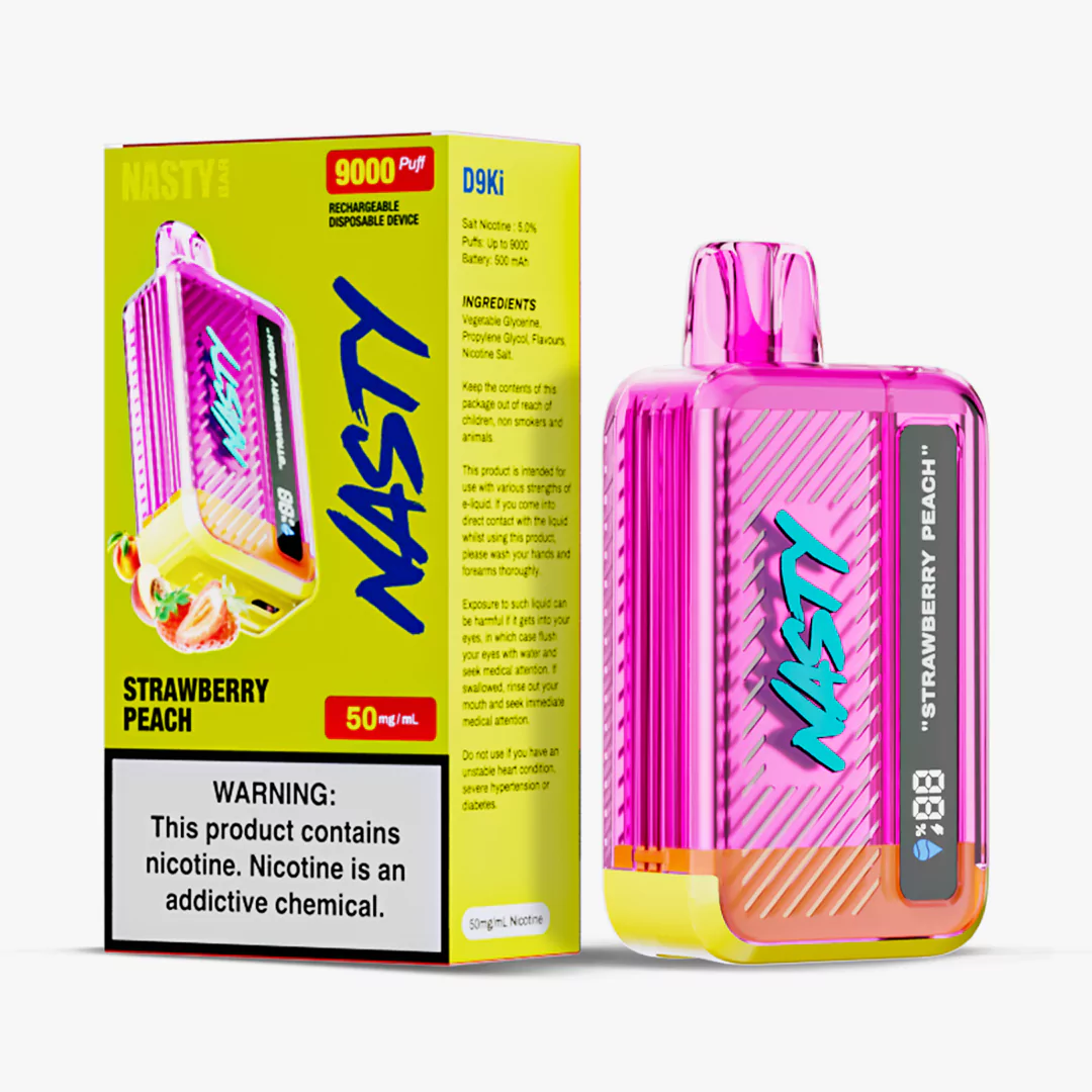 Nasty Bar 9K Strawberry Peach