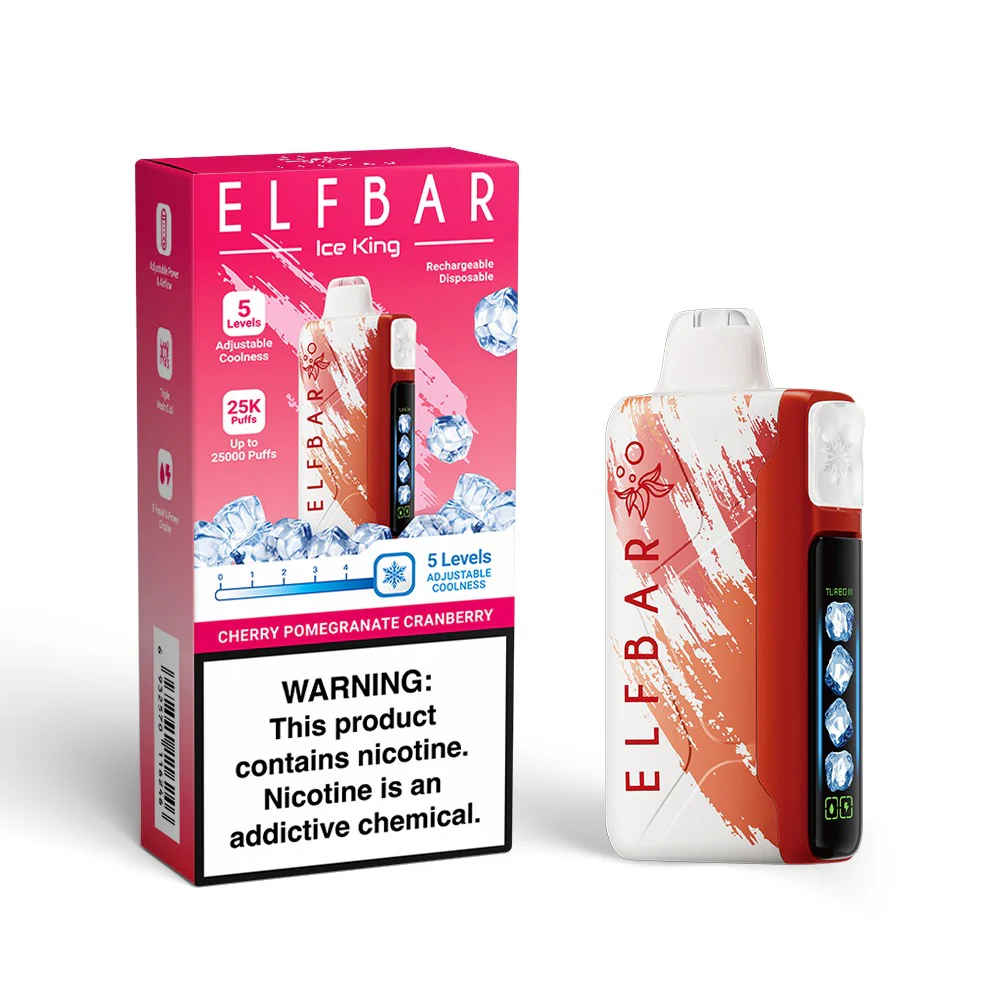 Elfbar Ice King 25K Cherry Pomegranate Cranberry