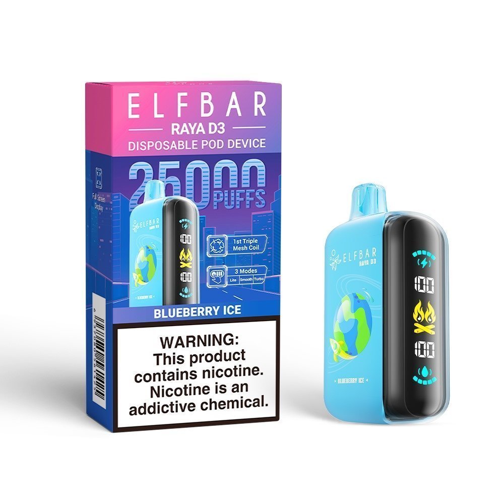 Elfbar Raya D3 25K Blueberry Ice