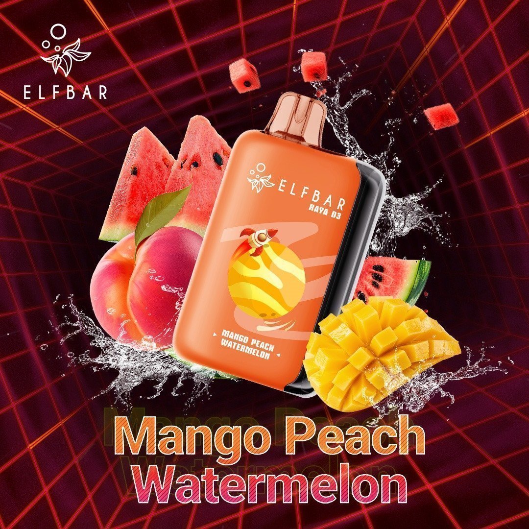 Elfbar Raya D3 25K Mango Peach Watermelon