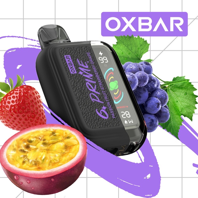 Oxbar G Prime 25K Passionfruit Strawberry Grape