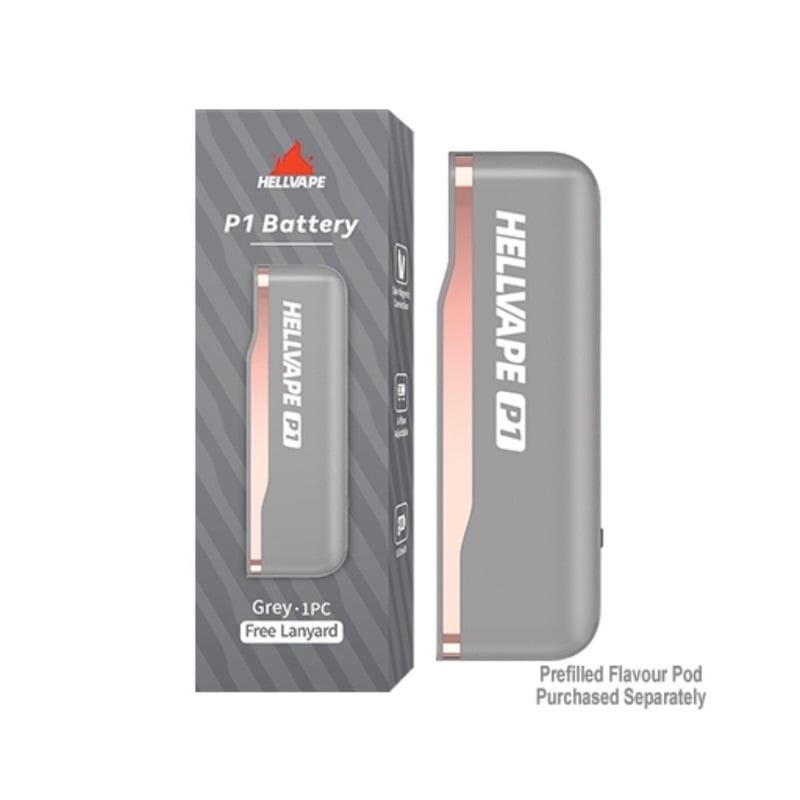 Hellvape P1 Grey - Battery - Vape Outlet South Africa