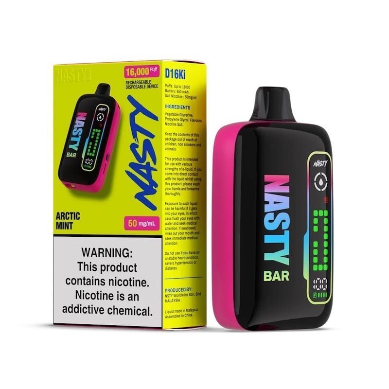 Nasty Bar 16K Arctic Mint - 5% Nicotine - Vape Outlet South Africa