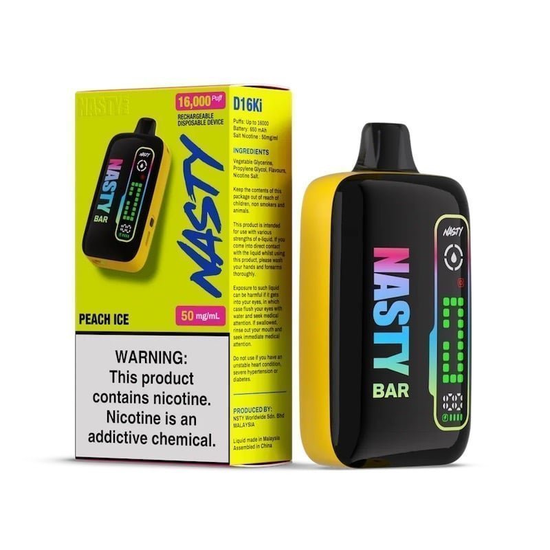 Nasty Bar 16K Peach Ice - 5% Nicotine - Vape Outlet South Africa