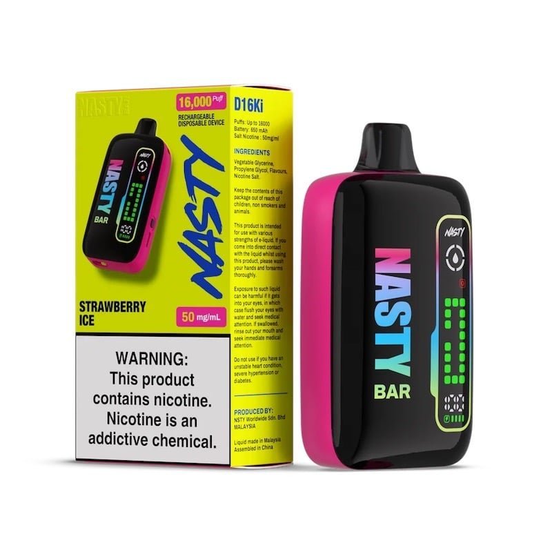 Nasty Bar 16K Strawberry Ice - 5% Nicotine - Vape Outlet South Africa