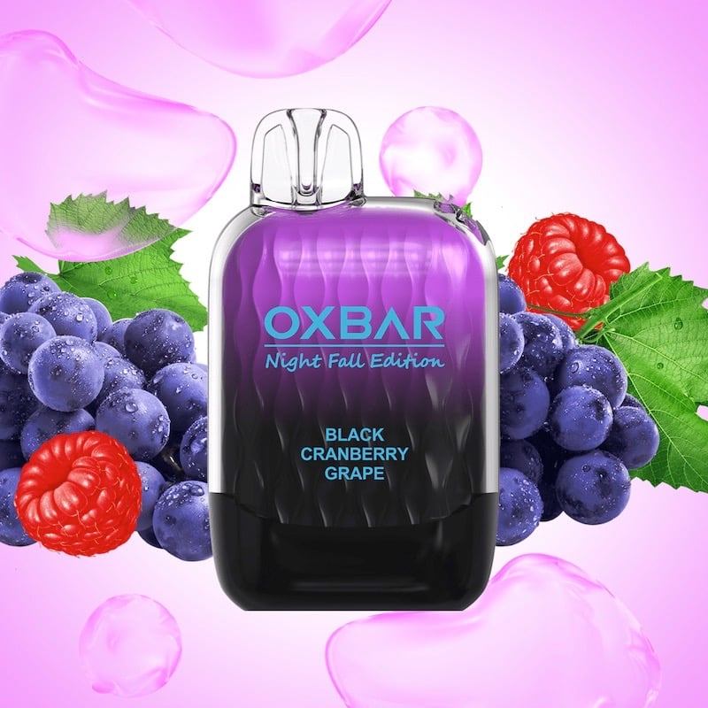 Oxbar G9000 Nightfall Cranberry Grape - 5% Nicotine - Vape Outlet South Africa