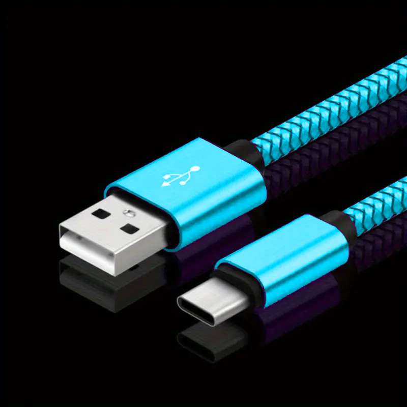 Vape Outlet Usb C Fast Charge Cable - Blue