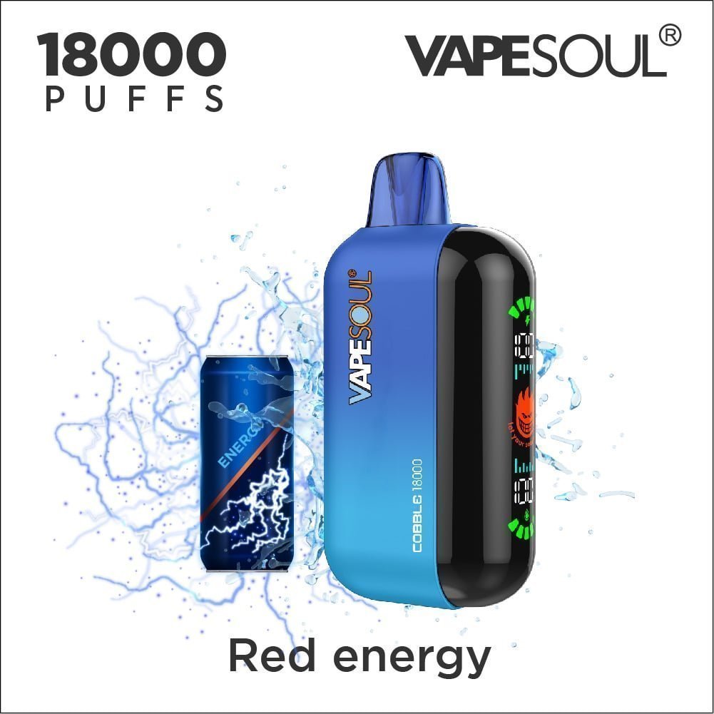Vapesoul Cobble 18K Red Energy