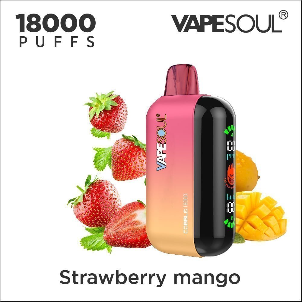 Vapesoul Cobble 18K Strawberry Mango