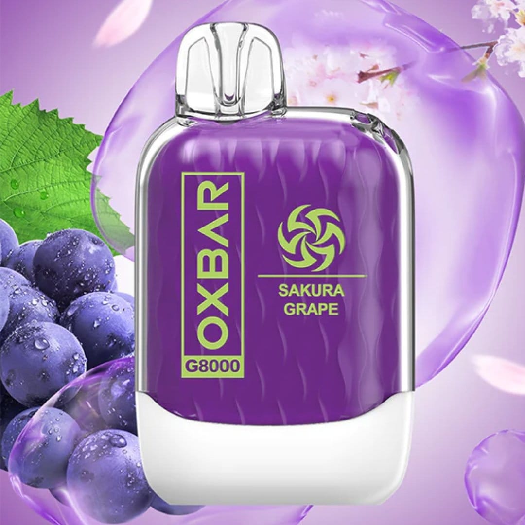 Oxbar G8000 Sakura Grape | 5% Nicotine