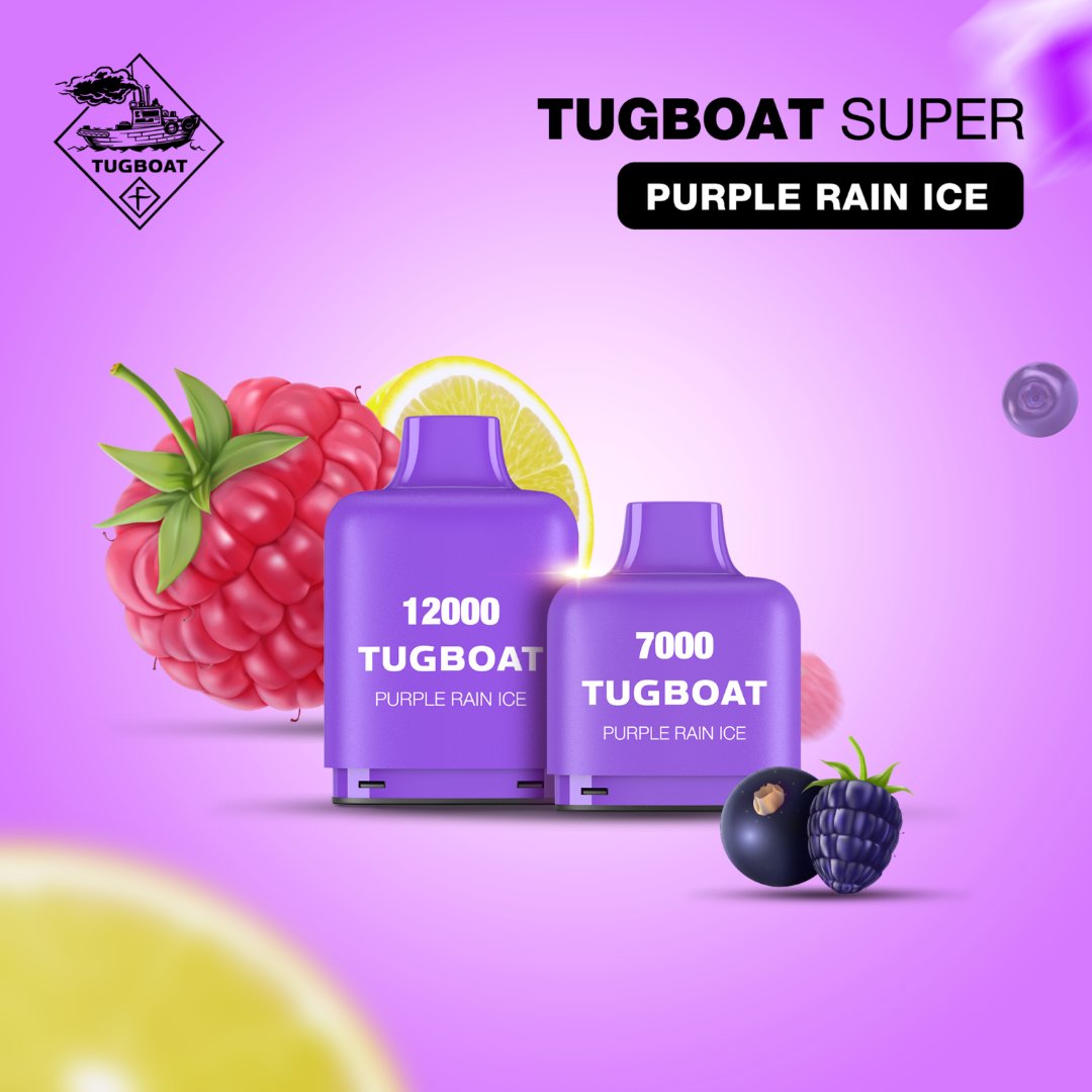 Tugboat Super Purple Rain ( Berry / Lemon ) Pod