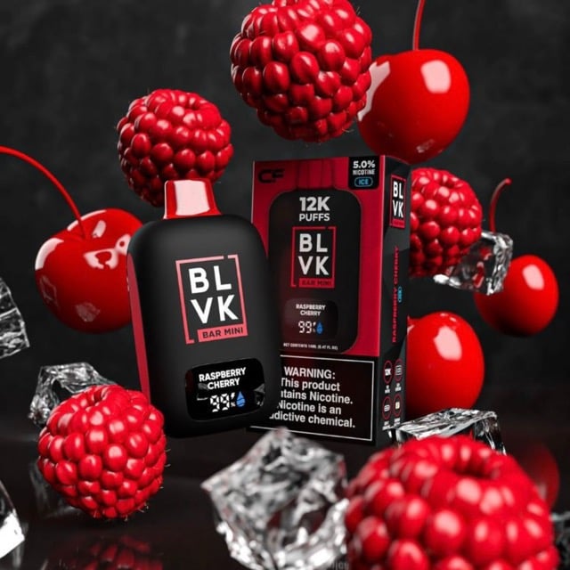 Blvk Bar Mini Raspberry Cherry Ice | 5% Nicotine