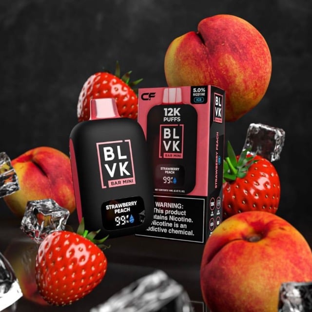 Blvk Bar Mini Strawberry Peach Ice