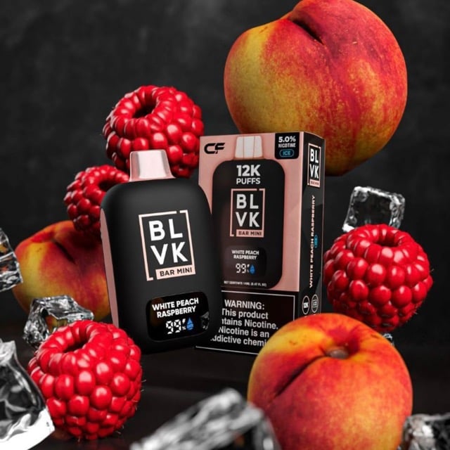 Blvk Bar Mini White Peach Rasberry Ice