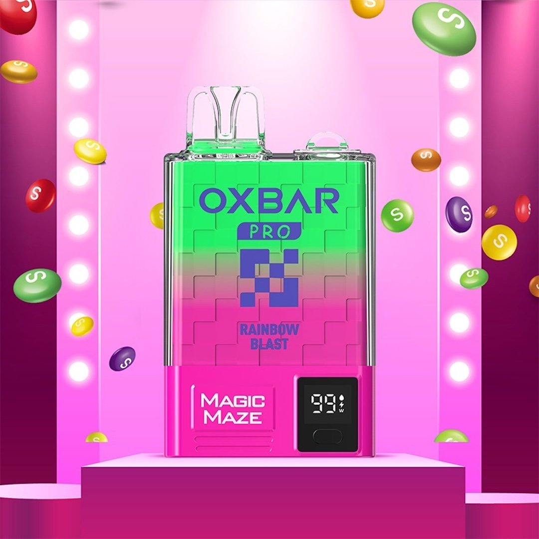 Oxbar Magic Maze Pro 5% Nicotine Rainbow Blast Disposable