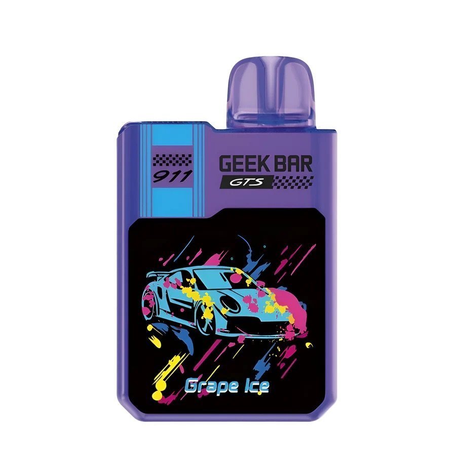 Geek Bar 911 GTS 18K Grape Ice