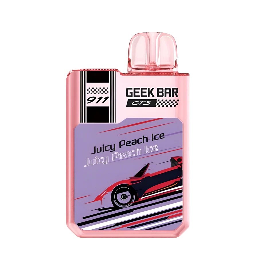 Geek Bar 911 GTS 18K Juicy Peach Ice