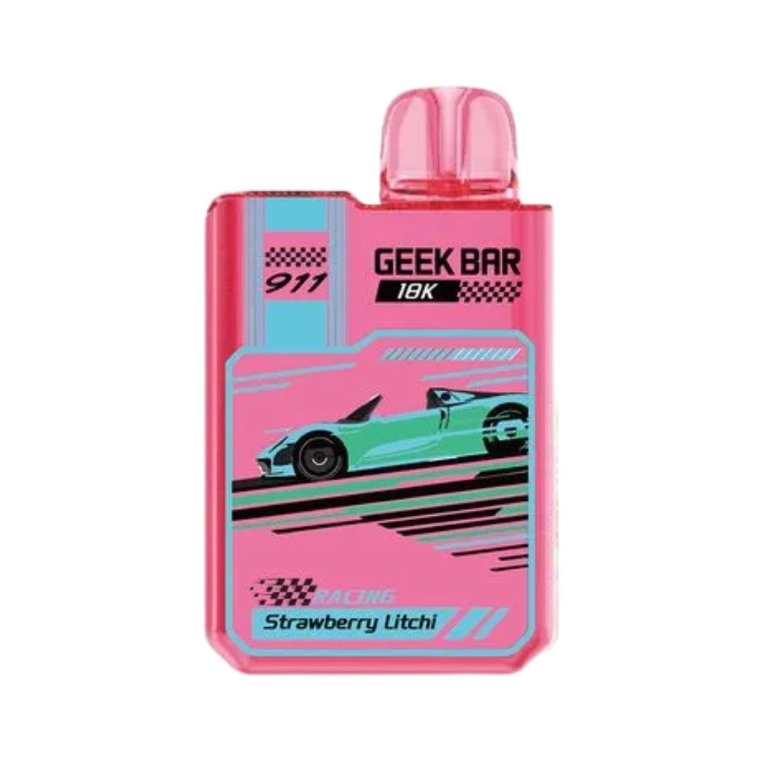 Geek Bar 911 GTS 18K Strawberry Lychee