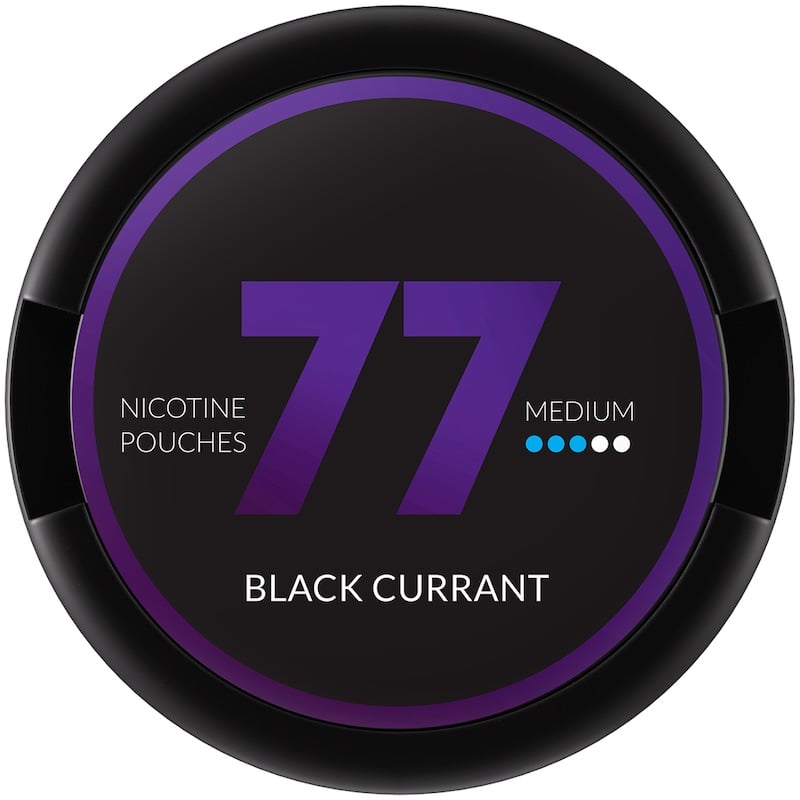 Luna 77 Blackcurrant | 16Mg Nic Pouches