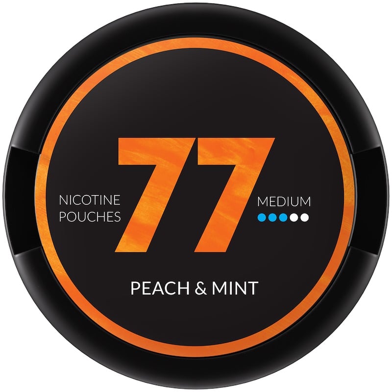 Luna 77 Peach And Mint | 16Mg Nic Pouches