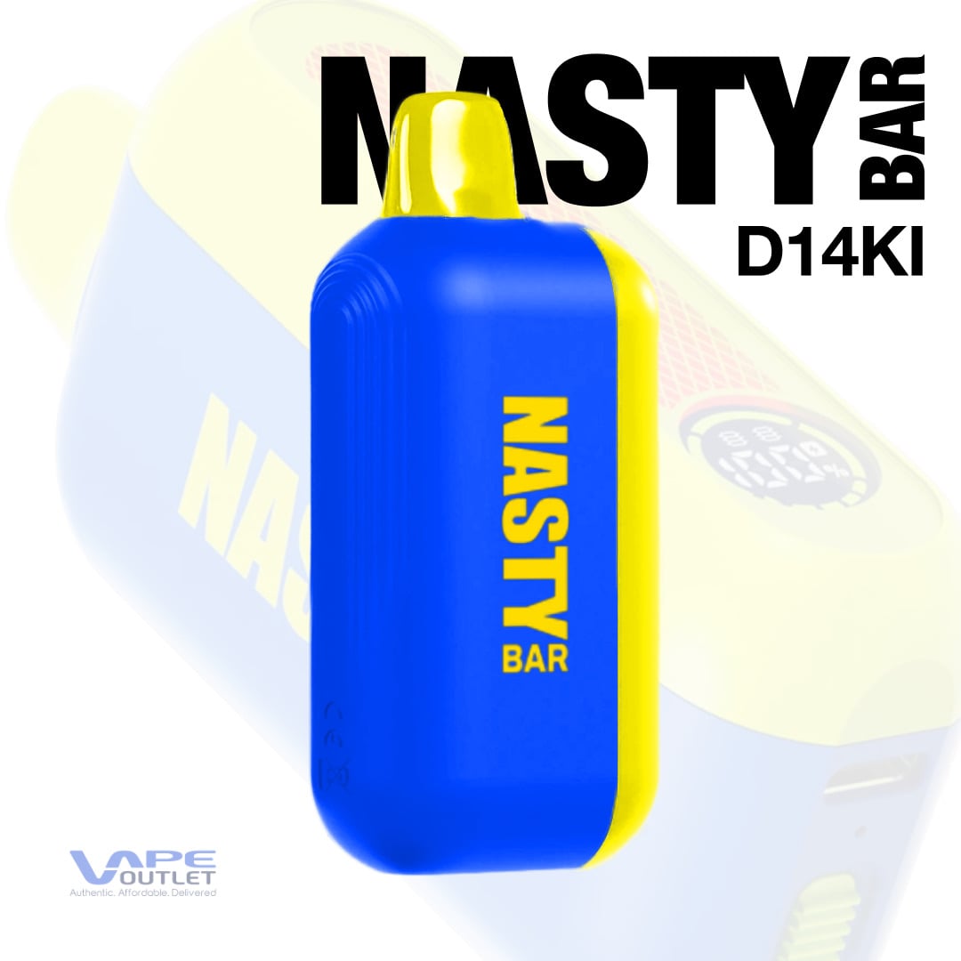 Nasty Bar D14Ki Blue Razz Ice