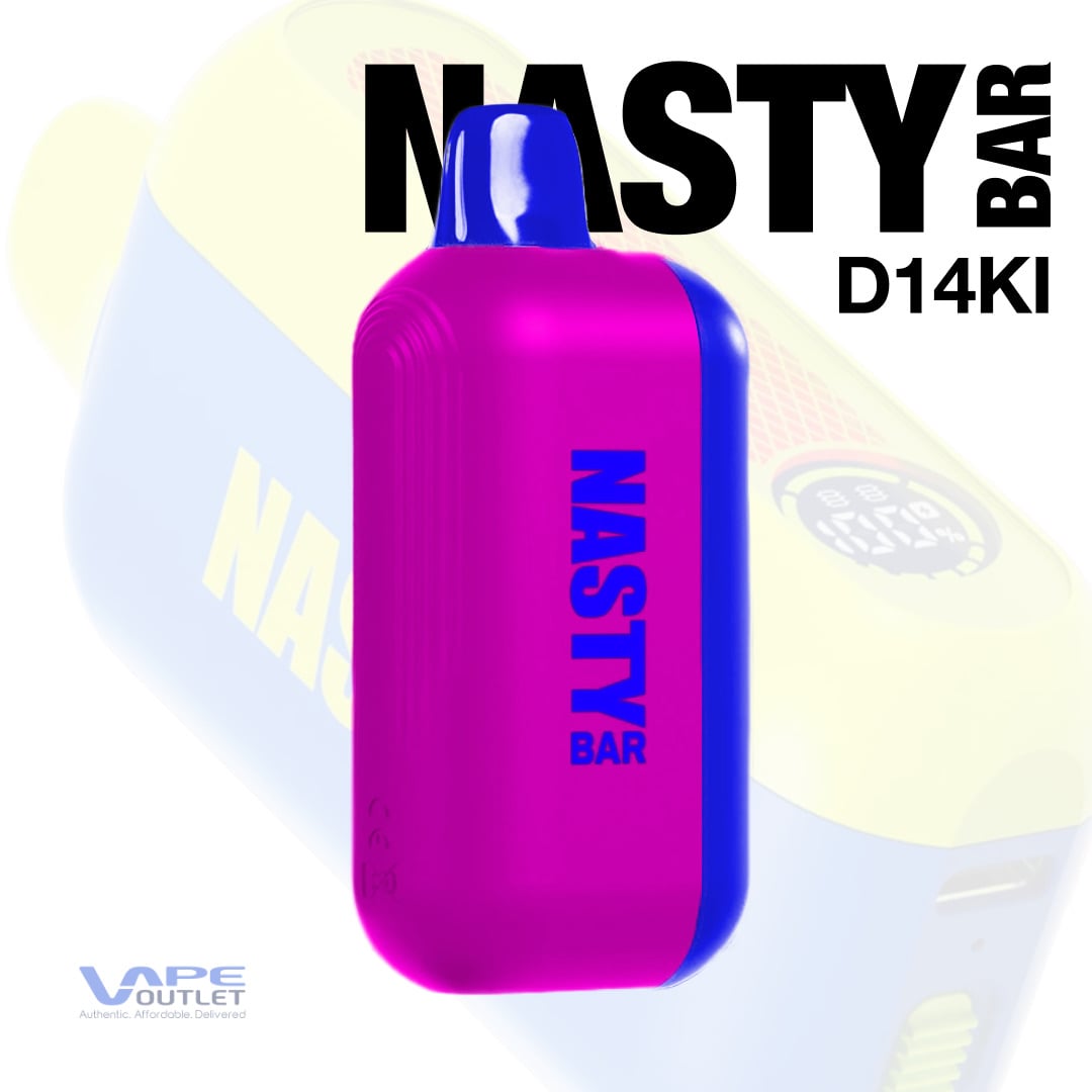 Nasty Bar D14Ki White Peach Raspberry