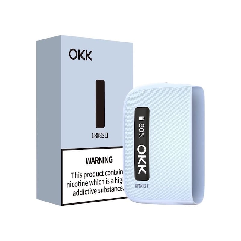 Okk Cross Baby Blue With O-Led Screen | Battery