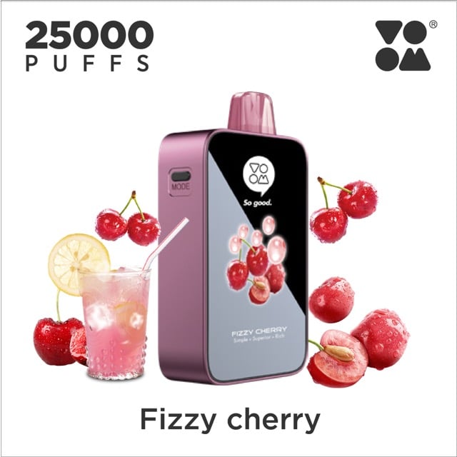 Voom Burst 25K Fizzy Cherry