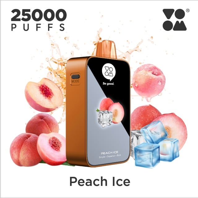 Voom Burst 25K Peach Ice