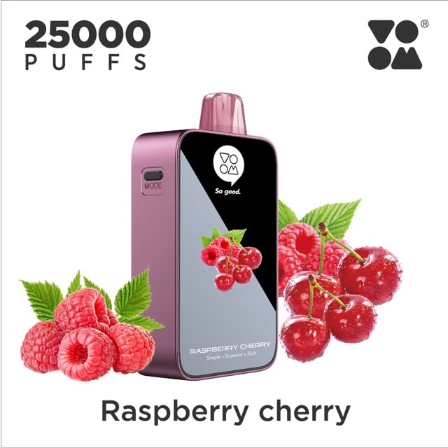 Voom Burst 25K Raspberry Cherry