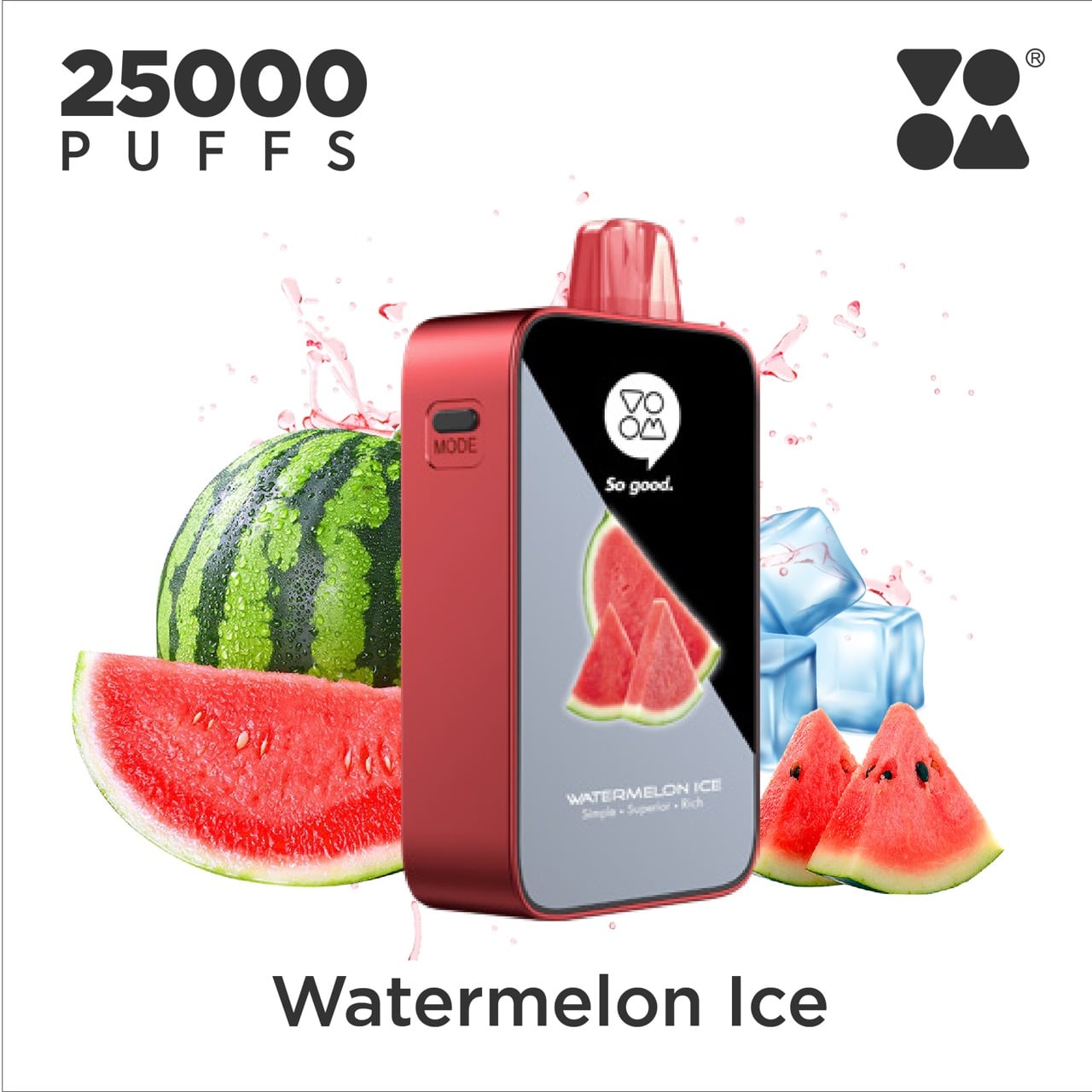 Voom Burst 25K Watermelon Ice