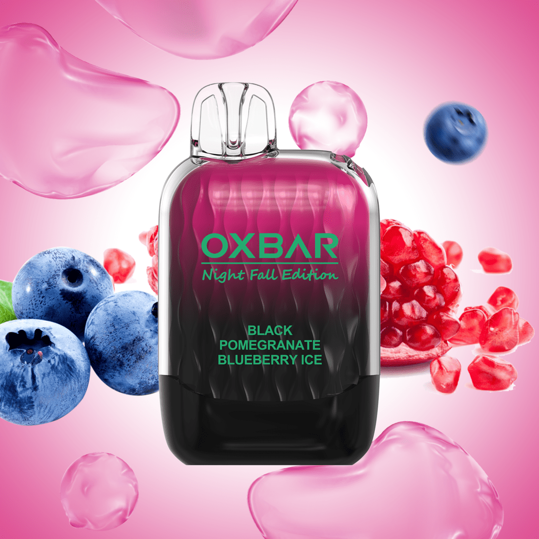 Oxbar G9000 Nightfall 5% Nicotine Pomegranate Blueberry Ice